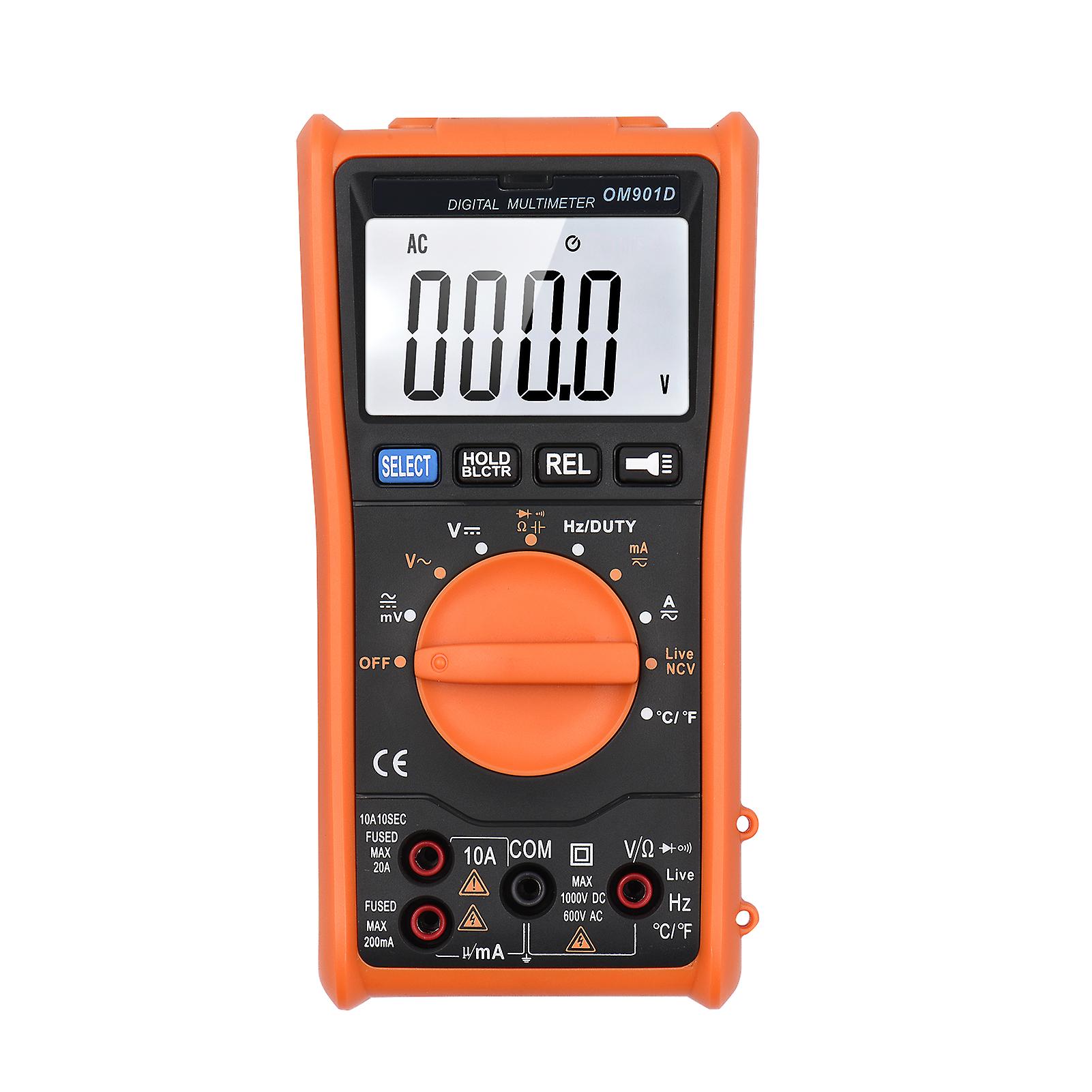 Smart Digital Multimeter 6000 Counts Electrical Tester Voltmeter Ammeter