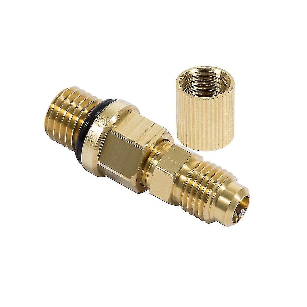 Fuel Pressure Test Fitting Adapter For 6.0l Engine 2003-2010 (with Schrader Valve)