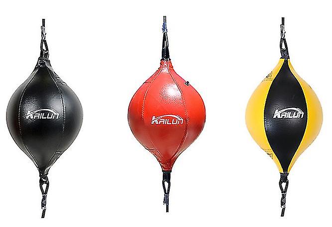Blue+black Pear-shaped Hanging Elastic Rope Boxing Ball Boxing Punching Bag Az13908