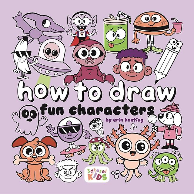 How To Draw Cool Characters Paperback Book