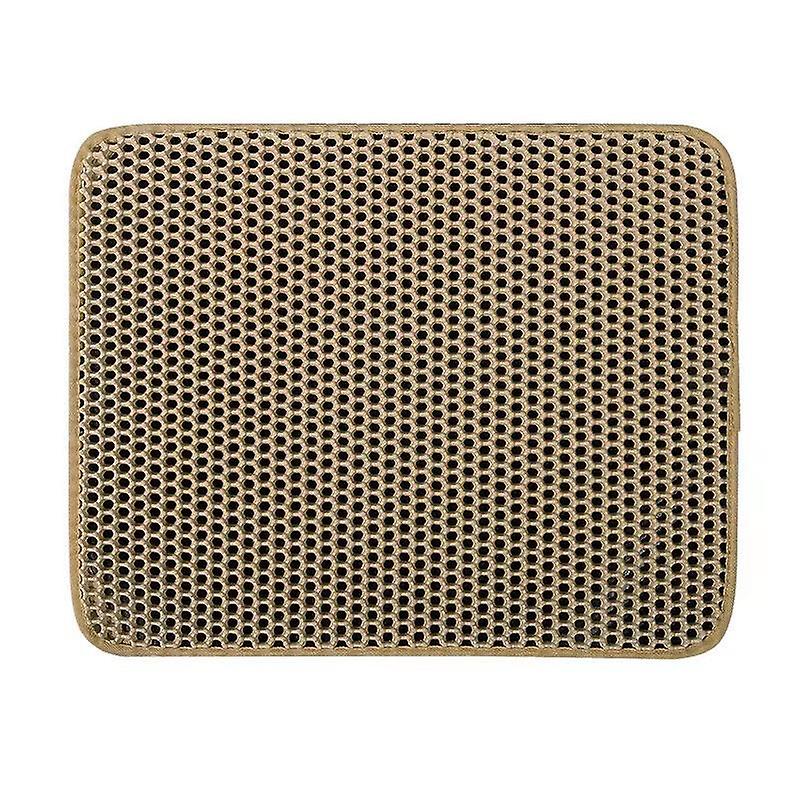 Cat Litter Mat Double Layer Pet Litter Box Waterproof Pet Mat Non-slip Sand Cat Pad