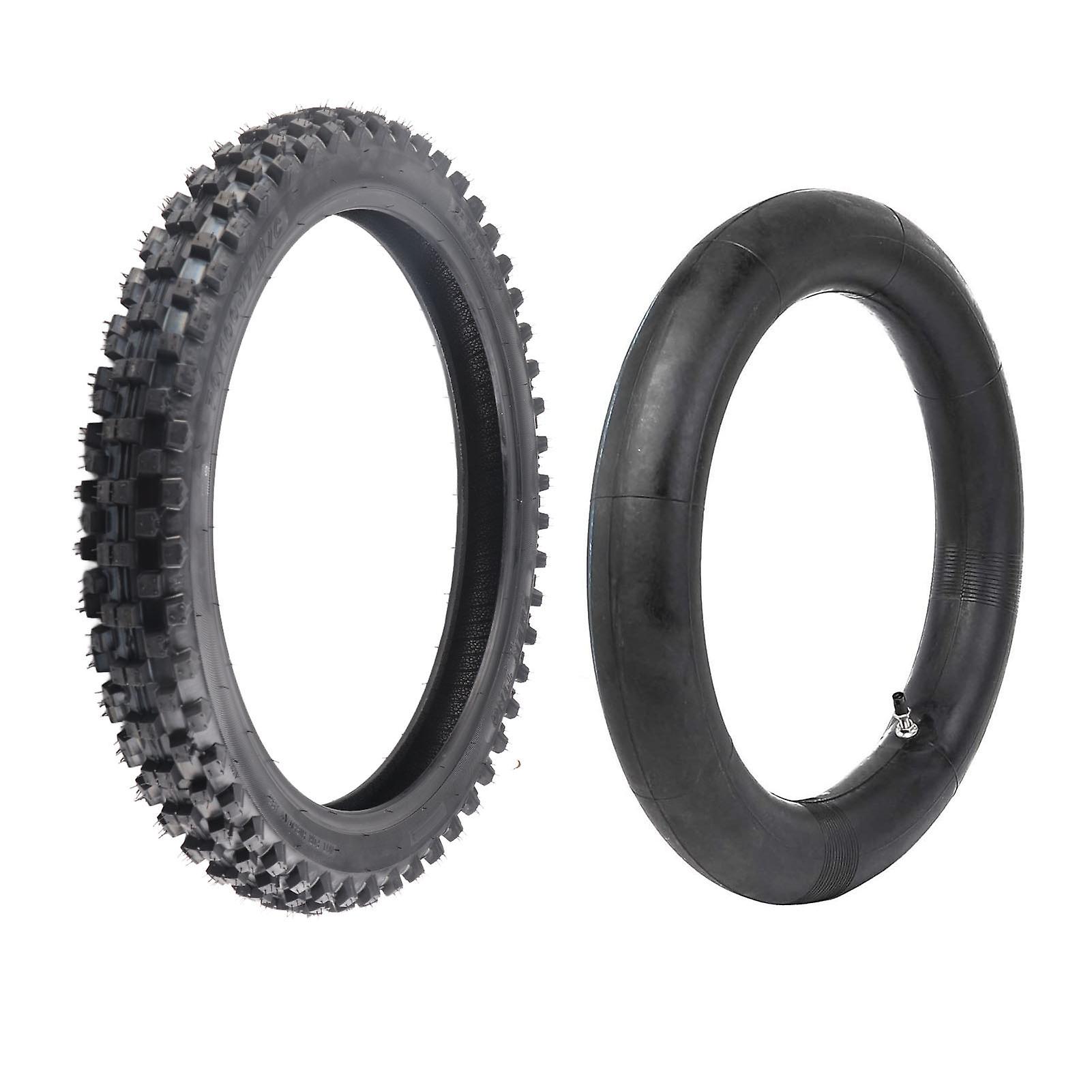 70/100‑17in Rubber Tire Inner Tube Kit Replace Accessory for Pit Pro Trail Dirt Bike