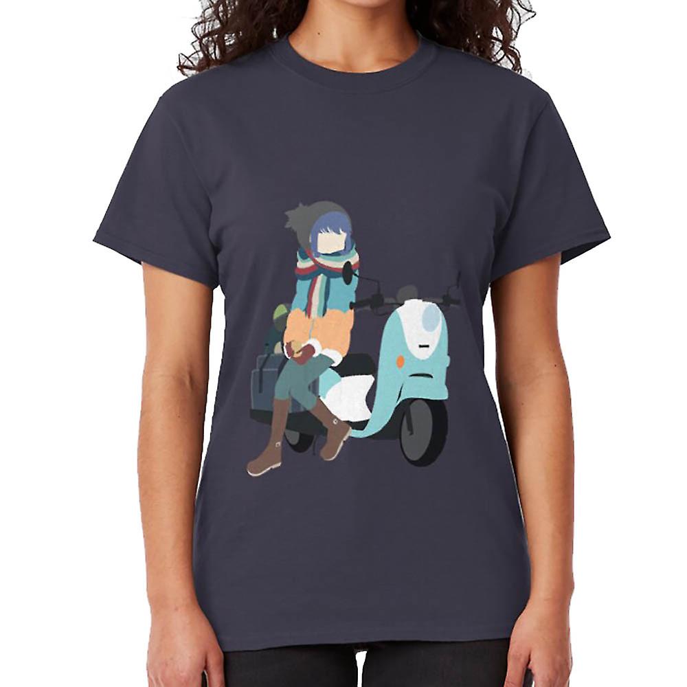 Yuru Camp - Shima Rin e Scooter T-shirt