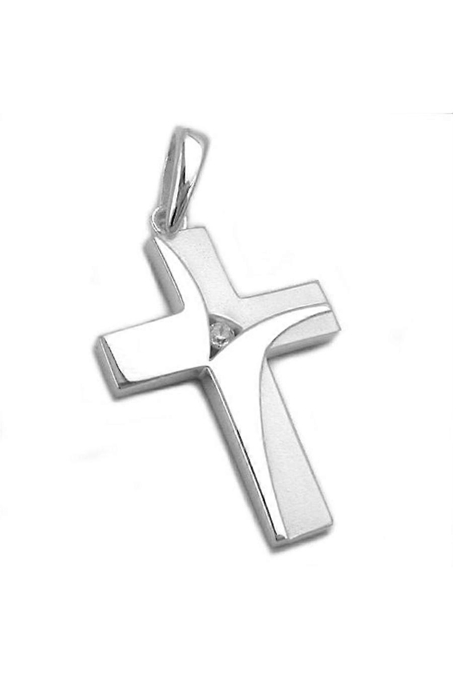 Pendant Cross Zirconia Silver 925 - Gl92841