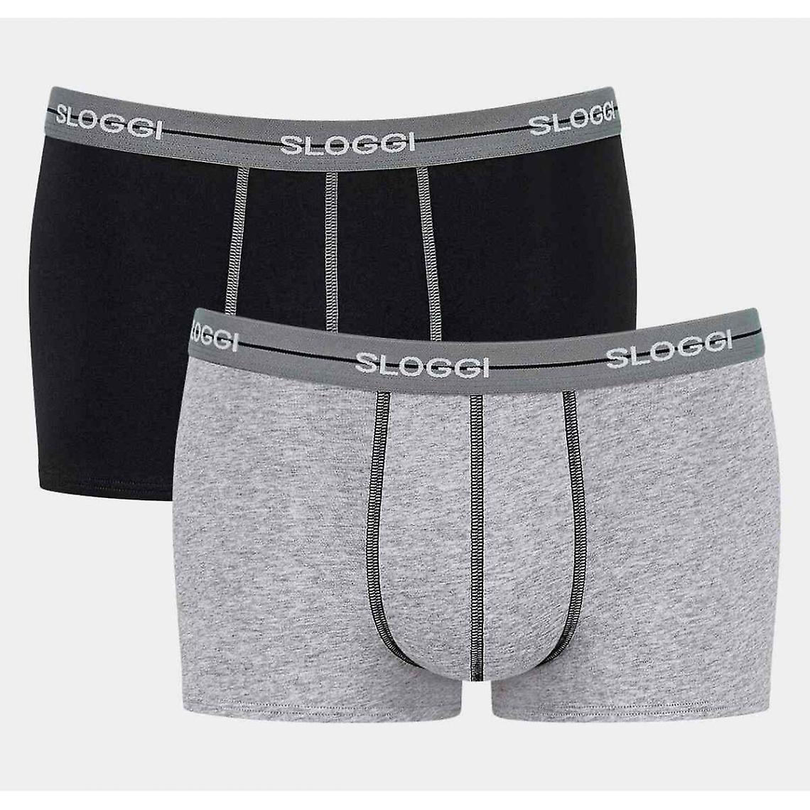 Set of 2 short boxer briefs - multicolor