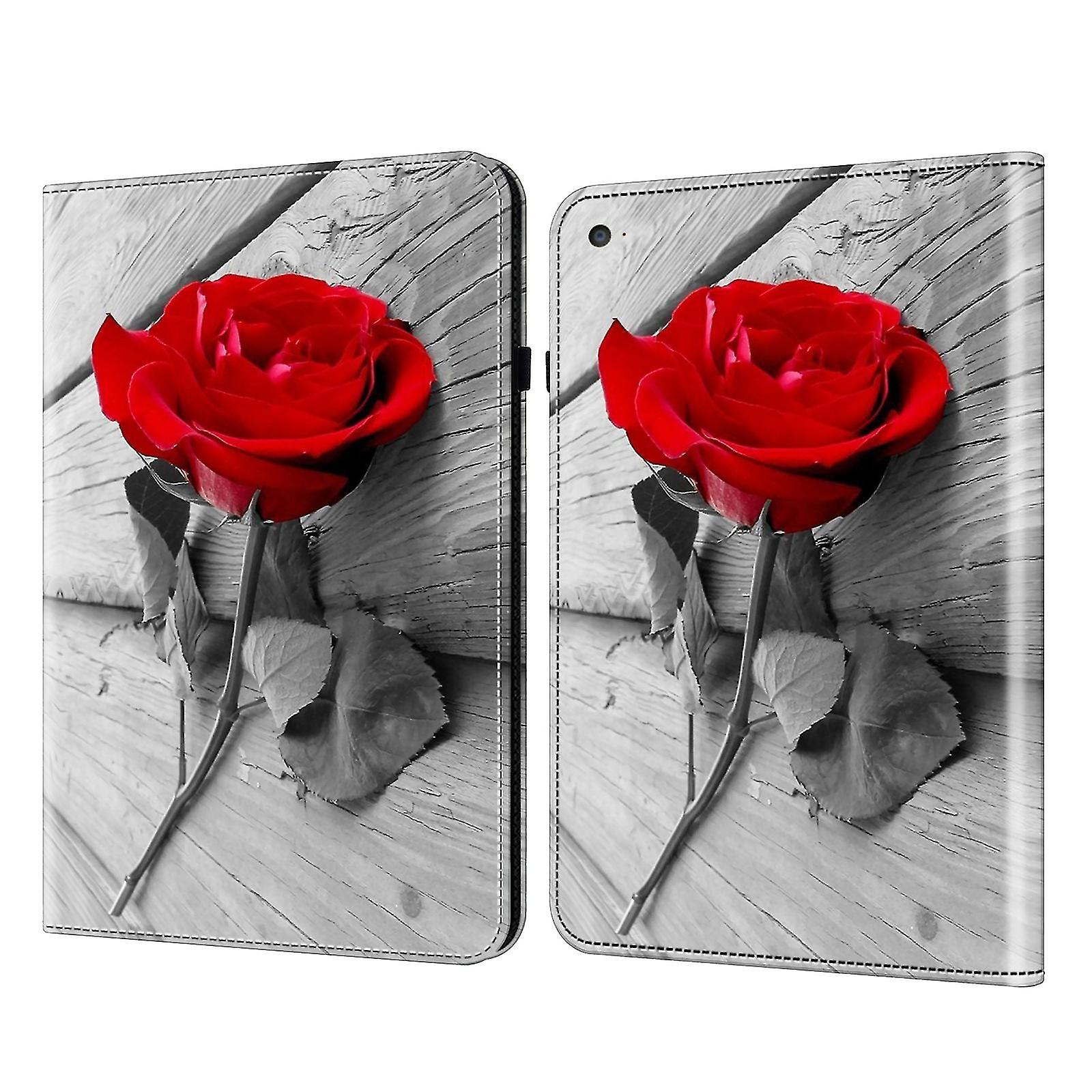 Painted Leather Case For Ipad Mini 5 / 4 / 3 / 2 Rose