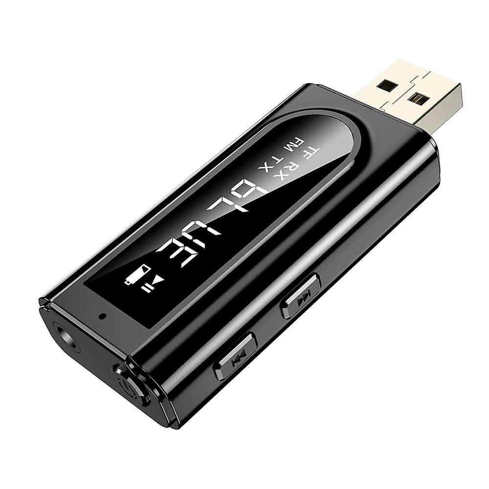 USB Car FM Bluetooth prijímač K9 Čierny