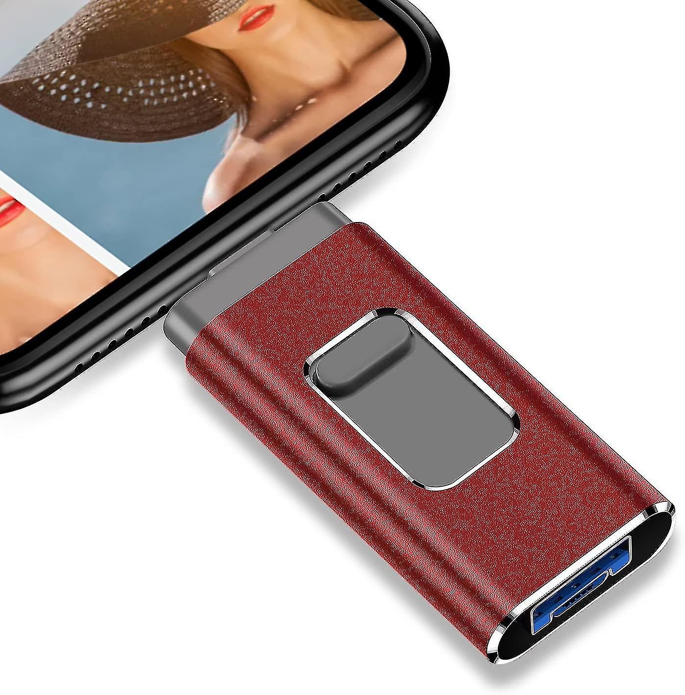Usb Flash Drive Compatible With Iphone/computer 64gb Memory Stick