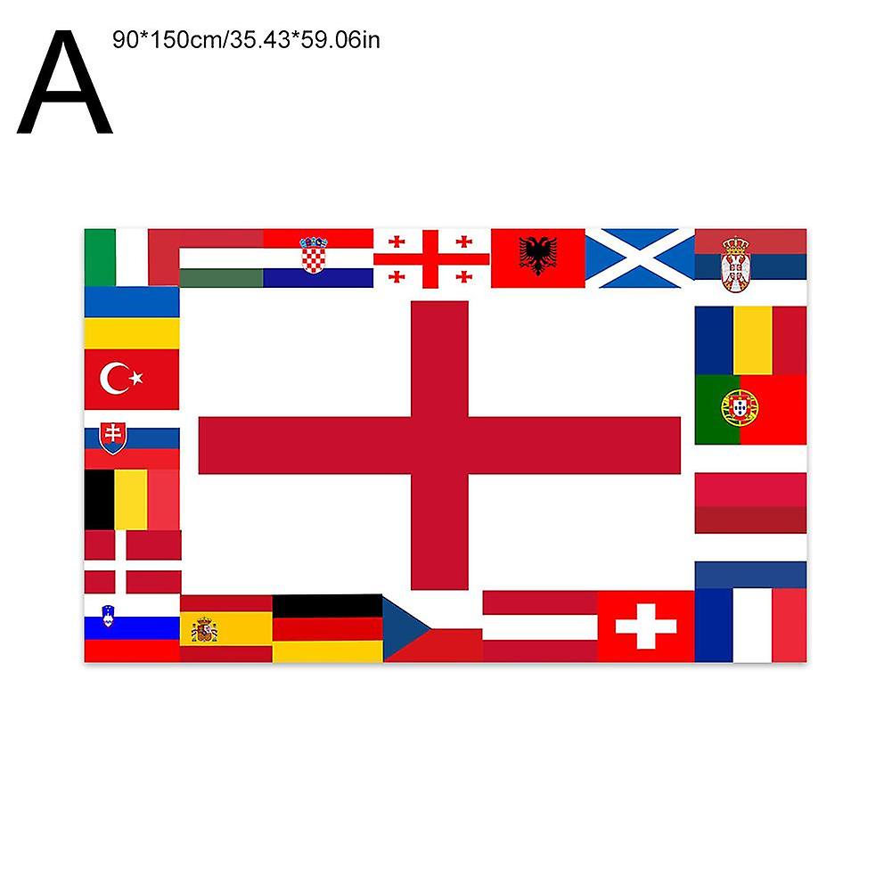 Flag for The Round of 24 of The European Cup Home Parties Decoration
