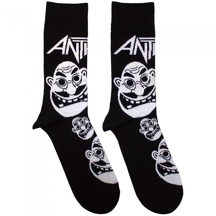 Anthrax Unisex Adult Faces Socks
