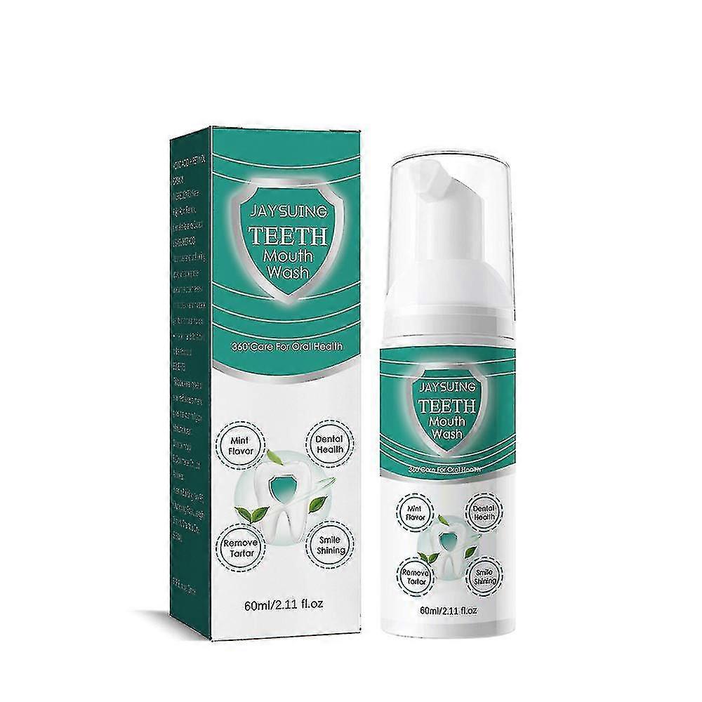 1-3τμχ Jorondy Teeth Mouthwash,30ml Φυτικός Αφρός Στοματικής Επανόρθωσης Βαθύς Καθαρισμός - Shengxin
