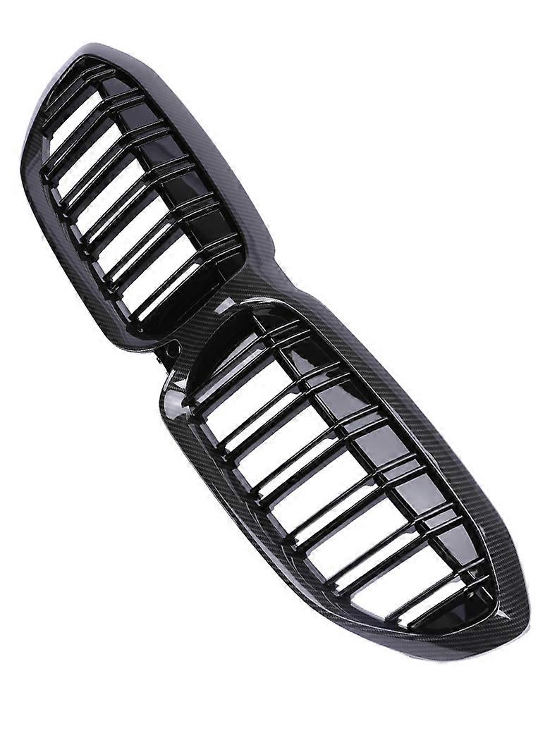 Carbon Fiber Single Slat Front Grille For G20 / G28 BMW 3 Series 330i M340i Pre LCI