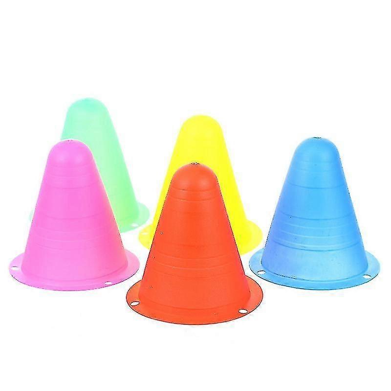 8X7.5x7.5cm assorted color toy tools 25pcs colorful marker cone windproof skating marker cones train