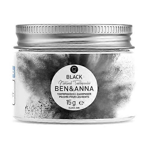 Activated charcoal powder toothpaste 15 g of powder