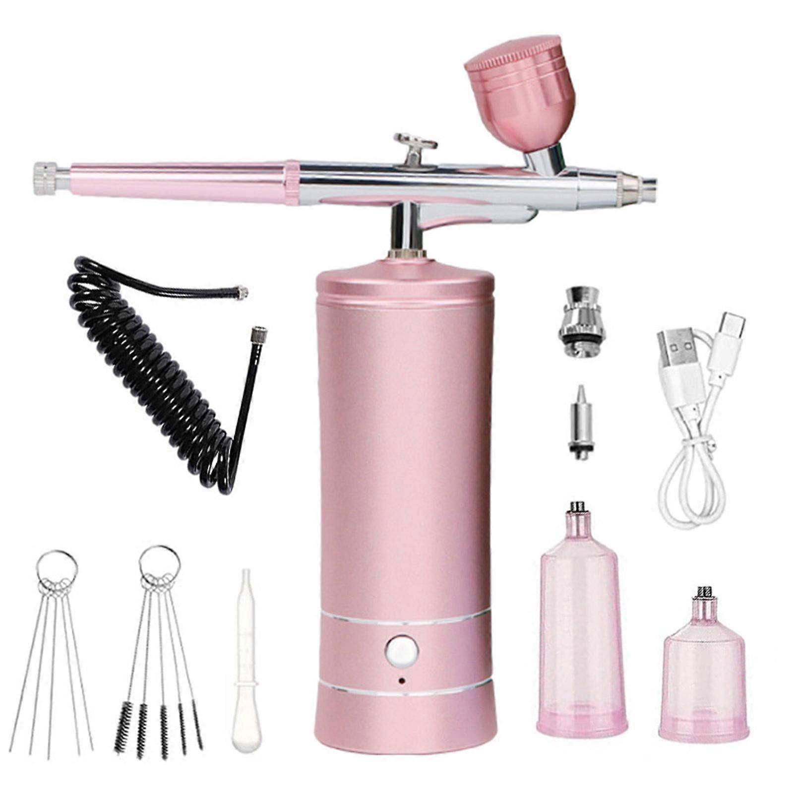 Cordless Airbrush Kit with Compressors Multifunctional Cordless Airbrush Machine Kit for Makeup