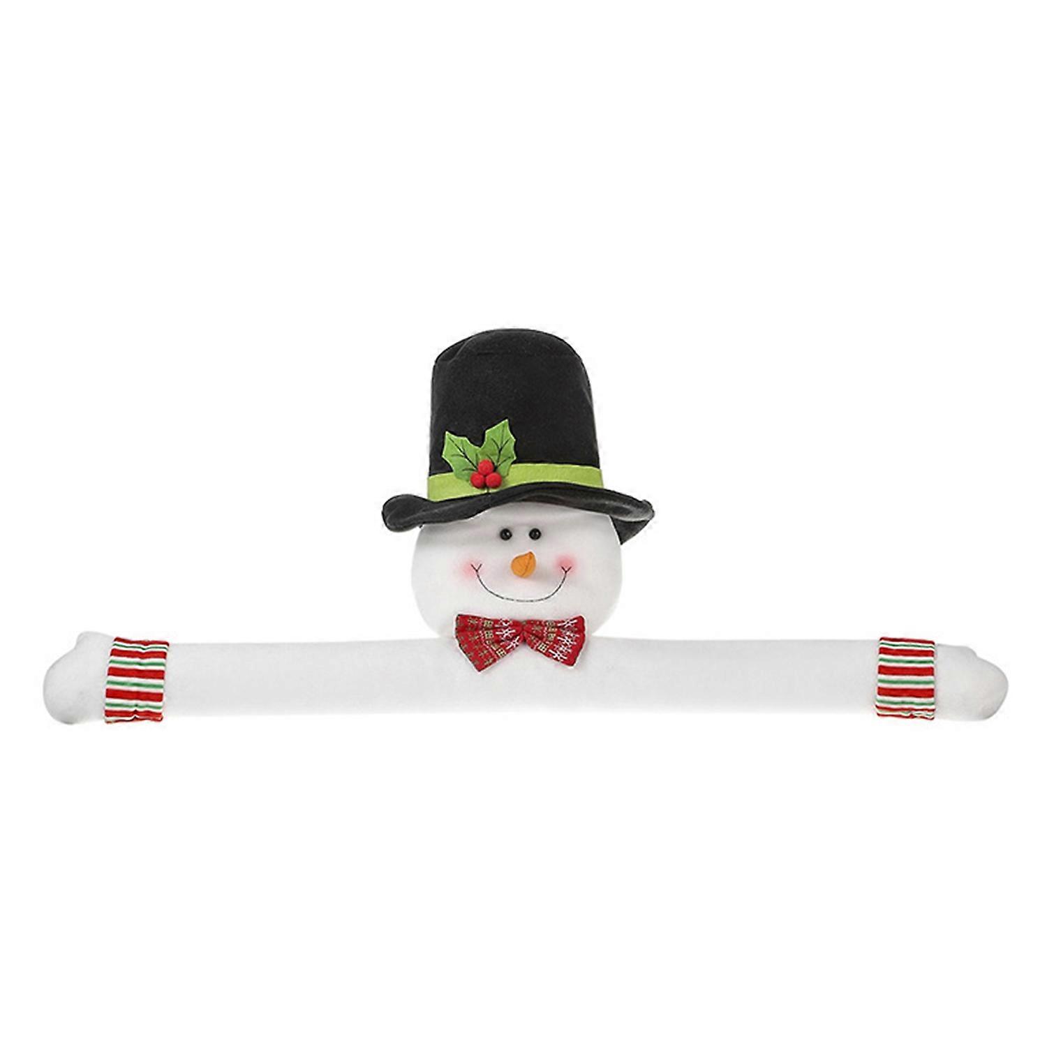Christmas Tree Topper Cartoon Long Arm Santa Claus Snowman Reusable Holiday Decoration Xmas Tree