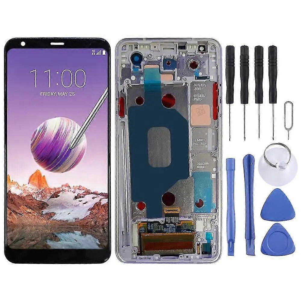 Lcd Screen And Digitizer Full Assembly With Frame Compatible Lg Stylo 4 / Q Stylo 4 / Q710 / Q710ms / Q710cs