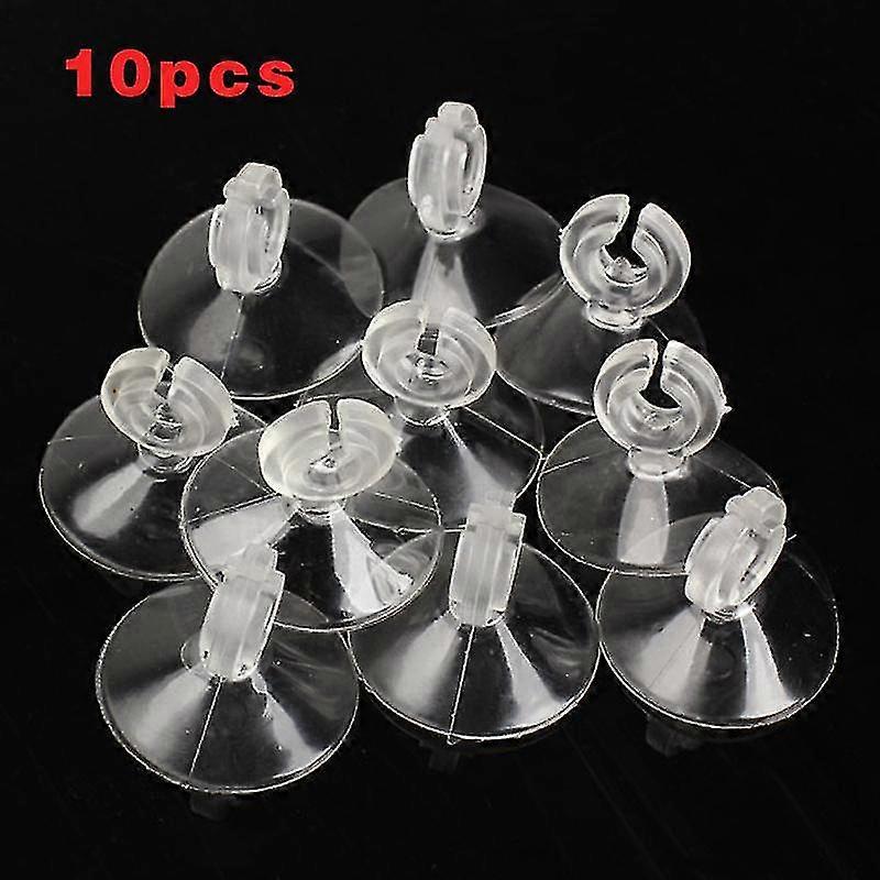 10 قطع / مجموعة حوض السمك مصاصة شفط كأس ل 4 / 6mm خط الهواء أنبوب أنبوب حامل الأسلاك - Yvan