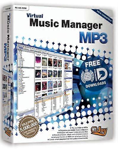 eJay Virtual Music Manager - PC CD - New & Sealed