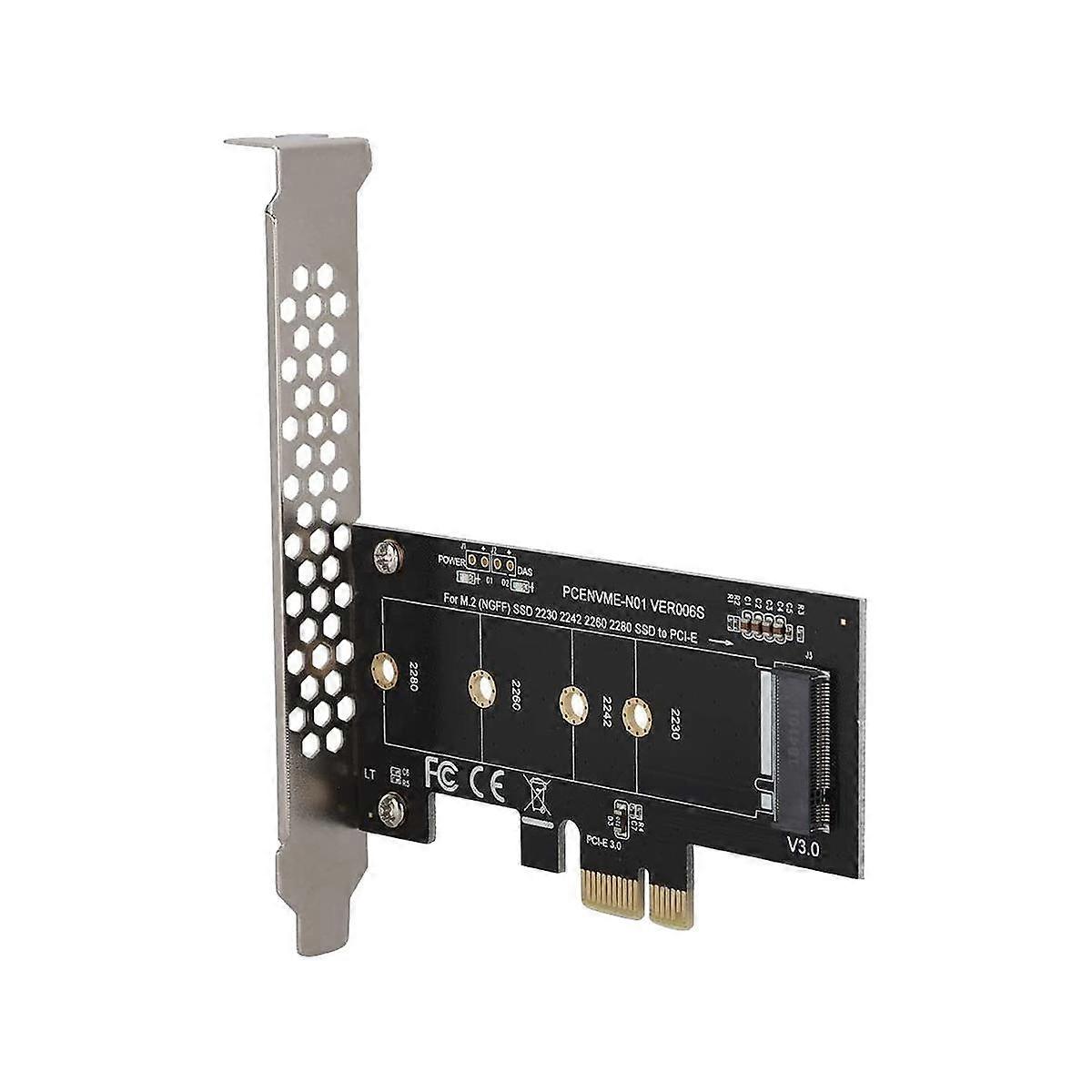 M.2 PCIe Adapter, M.2 to PCI E3.0 X1 Expansion Card,M2 SSD NGFF NVME(M Key) to PCIe 3.0 x 1 for Des