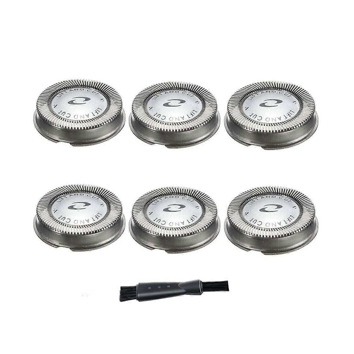 6Pcs Replacement Blade Shaver Head for HQ3 HQ4 HQ54 HQ56 HQ55 HQ851 HQ912 HQ136 HQ6900 HQ6940 HQ686