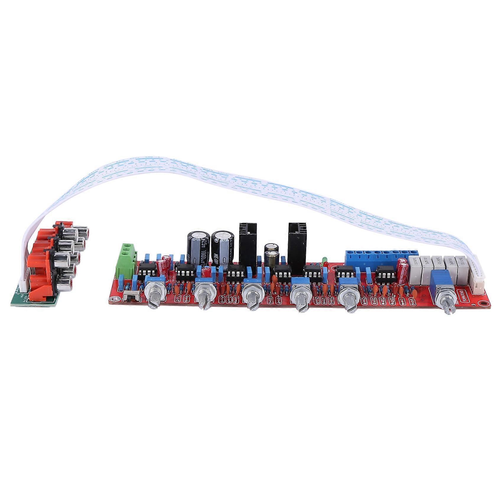 NE5532 Preamplifier Bord HIFI 5.1 Tone Plate Volume Control Panel Preamp Mixer Board -Amplifier Boa