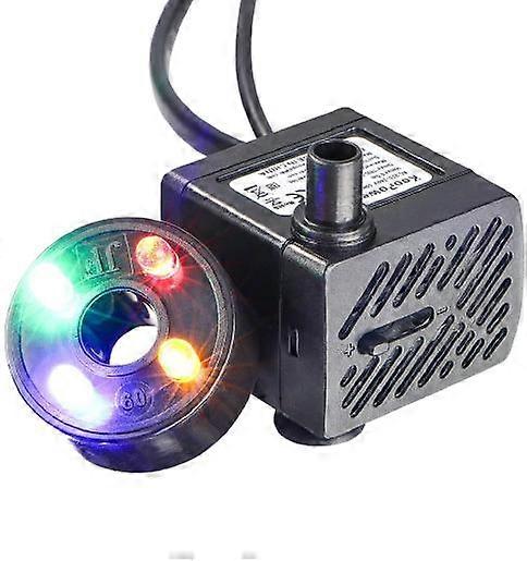 Mini Water Pump with LED for Small Aquarium