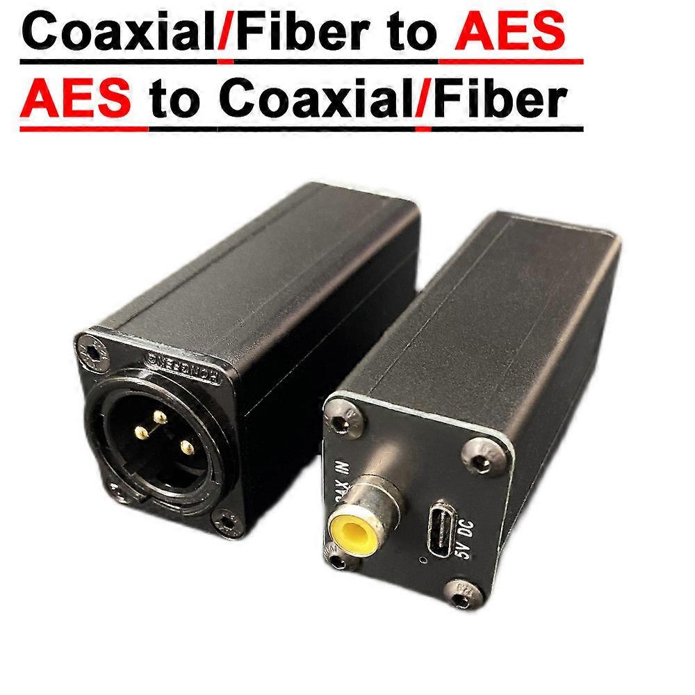 Coaxial /optical Fiber Digital Signal Aes Input To Coaxial/fiber Output Isolation Transformer Usb 5v Power Supply