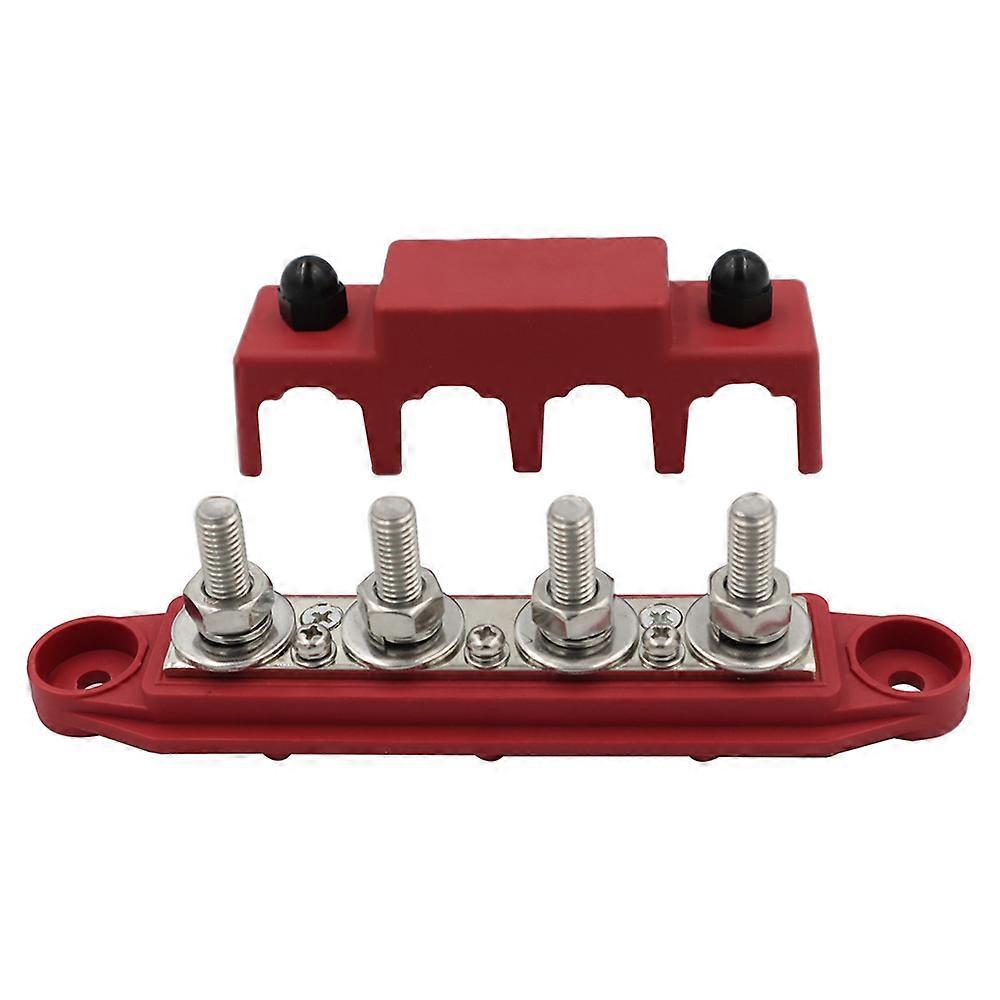 Car Ship Terminal M8 M10 Screw High Current Terminal Stud Electric Battery Junction Block Wire Confluence Device Busbar Box