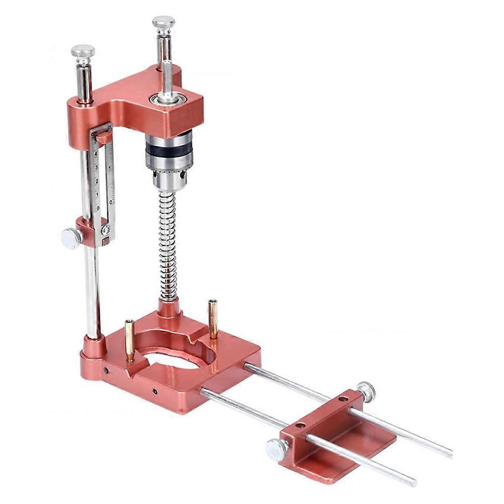 Drill Locator All Metal Punch Locator with Scale Adjustable Precision Drilling Locator Woodworking