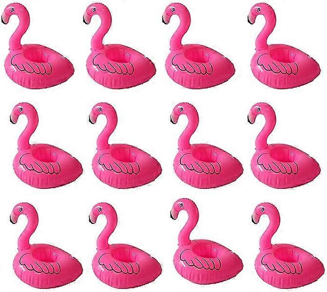 10pcs Drink Pool Float, Inflatable Floating Drink Holder, Can Coke Cup Stand Sta