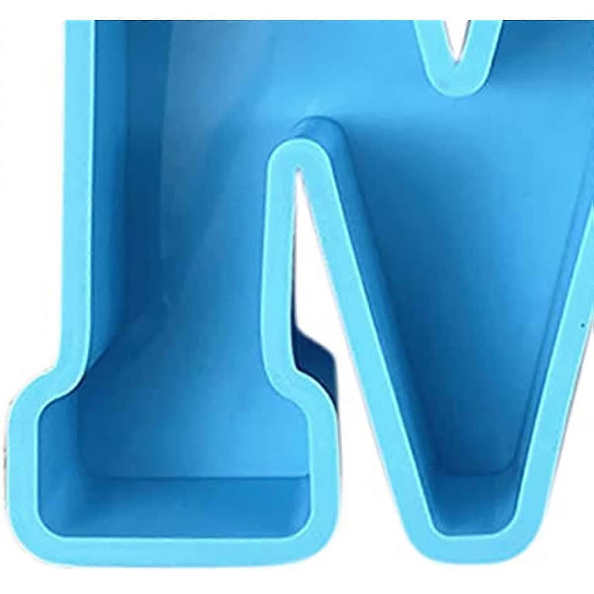 Large Alphabet Epoxy Resin Mould Large Letter Molds 3D Alphabet Letter ...