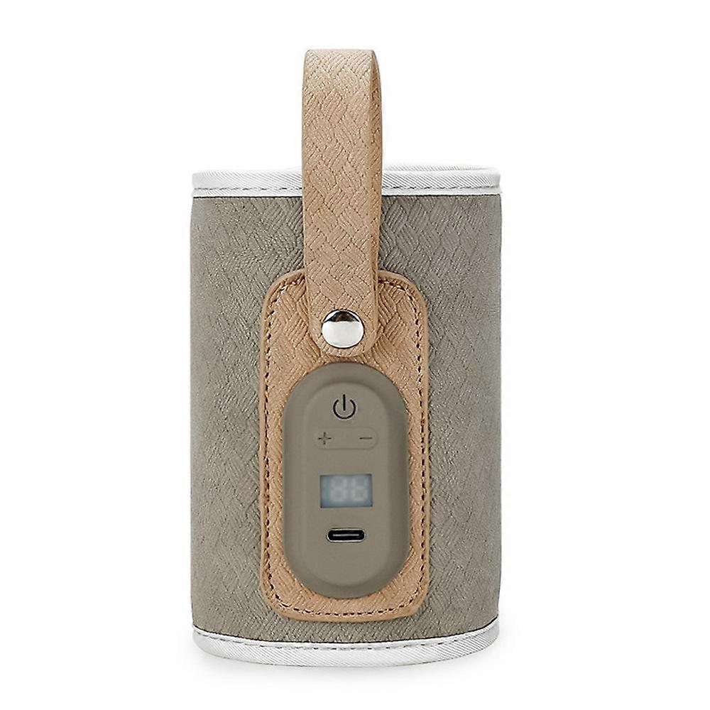 USB Powered Baby Bottle Warmer With Adjustable Heating Temperature Portable Baby Bottle Thermal Bag For Travel Warm Milk Tool