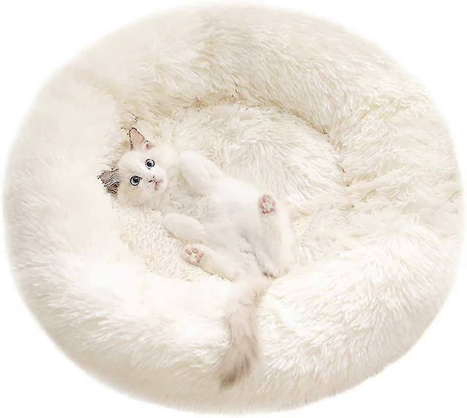 Fluffy Pet Bed- Dog Bed For Small Dogs With Round