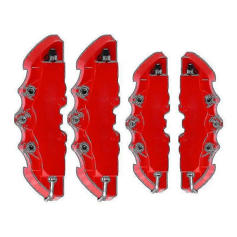 Red 3d Style Universal Car Brake Caliper