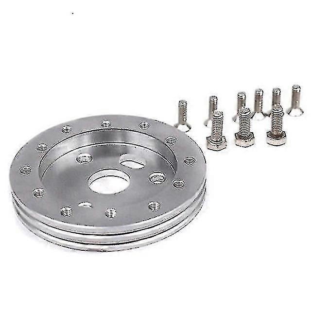 0.5&quot; Hub For 6 Hole Steering Wheel To Fit Grant Apc 3 Hole Adapter Boss Kit Black/sliver|steering Wheels & Horns|