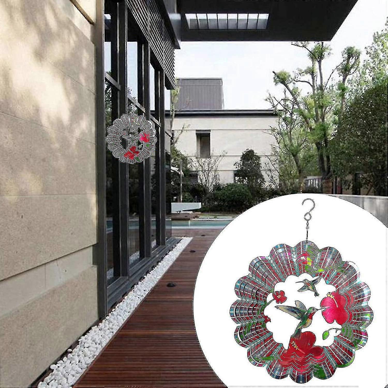 Metal Wind, Outdoor Garden Decor Yard Decor, Hanging Windsweep Sun ...