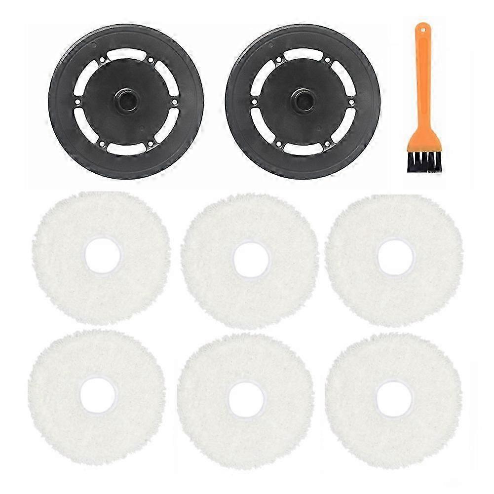 9PCS for X1 Robot Vacuum Cleaner Rag Holder Replacement Parts Accessories Rag Bracket Mop Cloth