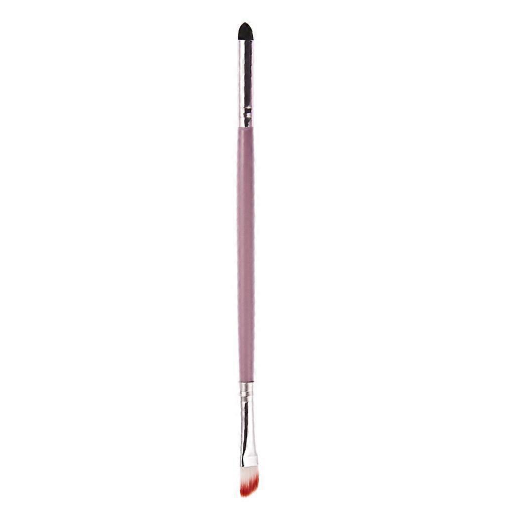 Double Ended Eye Shadow Lipline Brush Pink