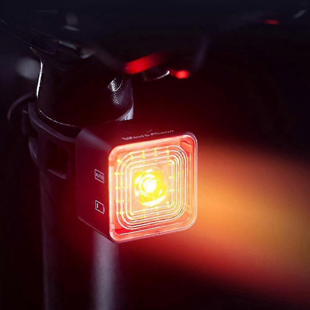 WIND&MOON WT06S Intelligent Bicycle Rear Light Bike Smart Sensor Brake USB Rechargeable Waterproof T
