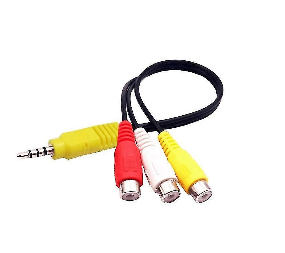 Wymiana adaptera komponentu av av do telewizora Tcl, 3 Rca do 3,5 mm