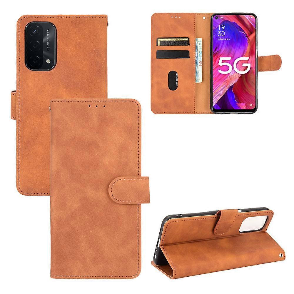 Compatible with OnePlus Nord N200 5G Premium PU Leather Flip Folio Case with Card Slot Built-in Magnet Wallet Cover