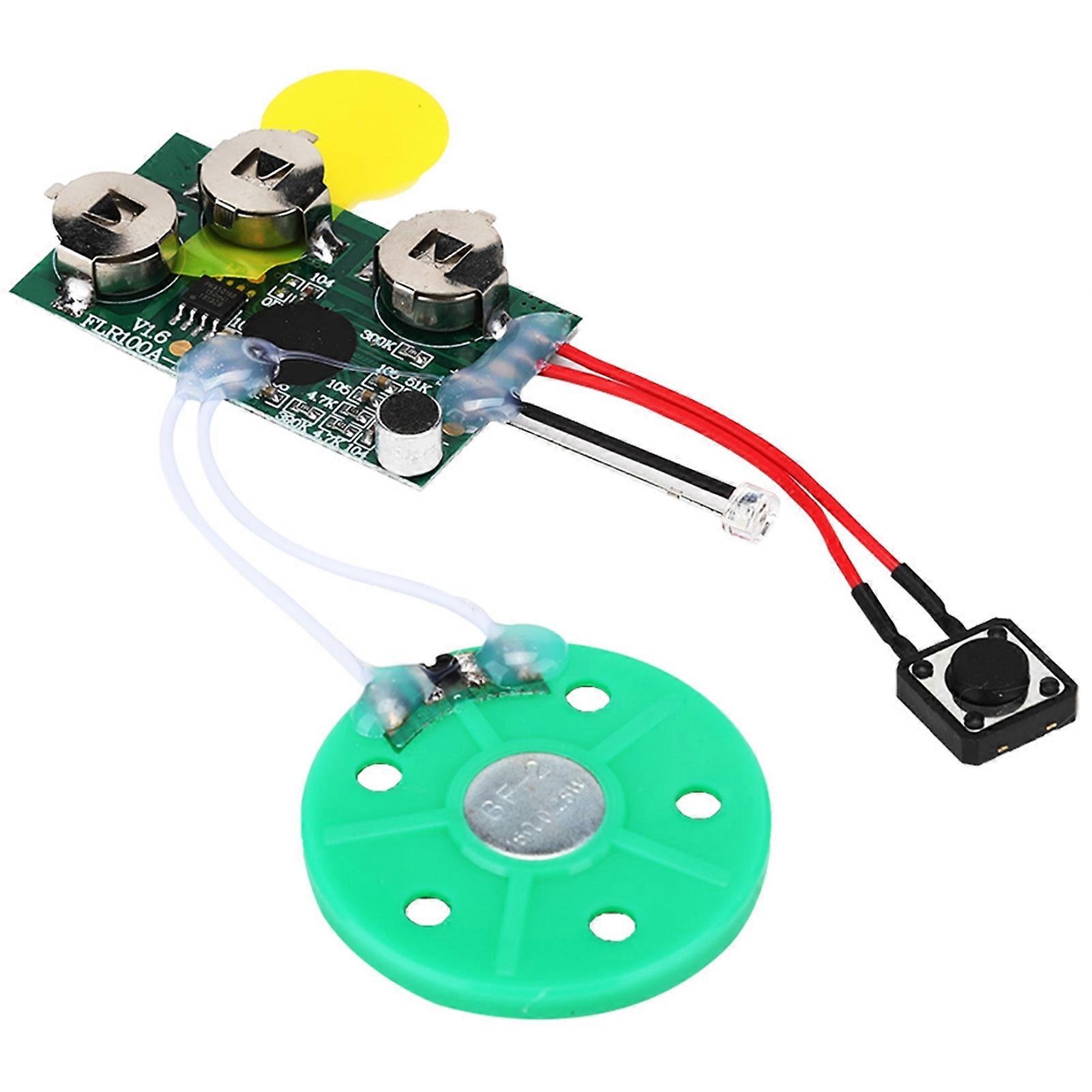 4mins DIY Recordable Greeting Card Module Light Sense Voice Sound Record Chip (Single Play)