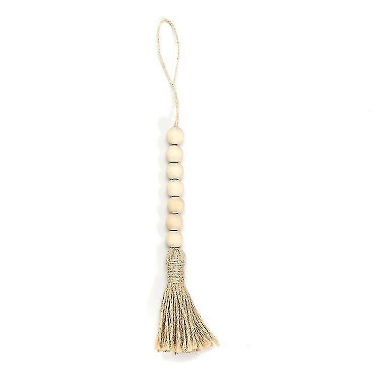 Prayer Bead With Tassels Wood