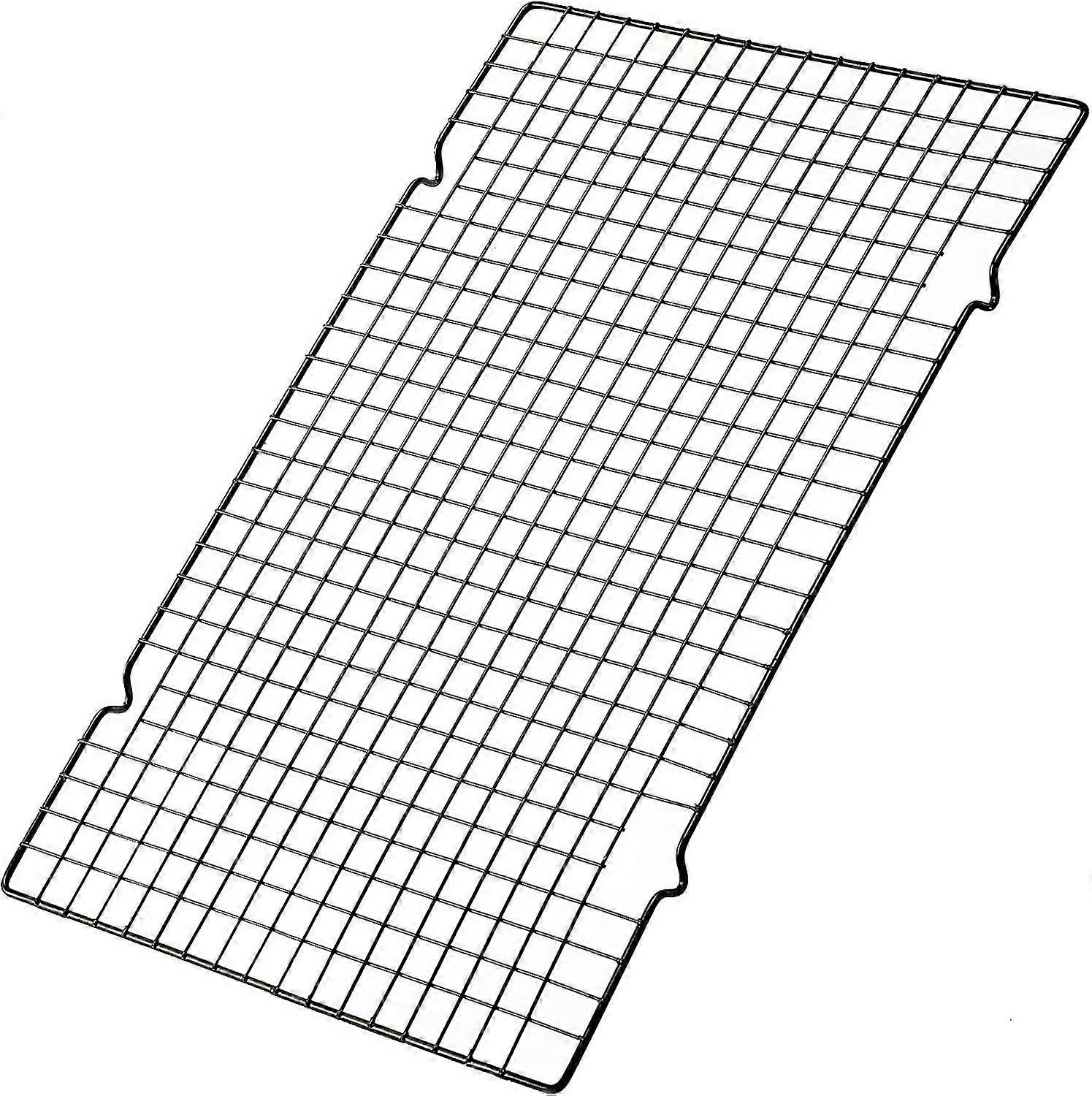رف طهي شديد التحمل مقاس 10 × 16 بوصة ، تبريد سلك سميك و رف الخبز - فرن و شواية آمنة سلك سميك التبريد & رف الخبز للتحميص