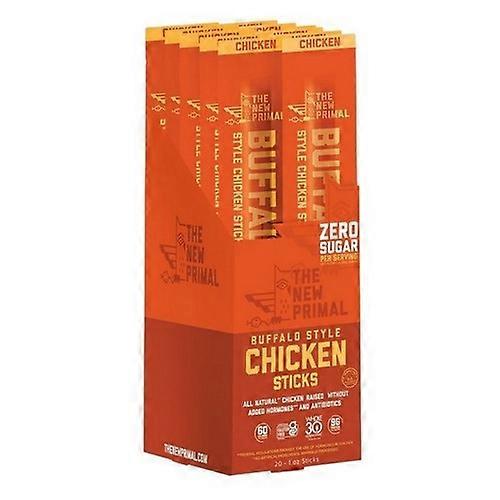 The New Primal Buffalo Style Chicken Stick ,1 Oz(Case Of 20)