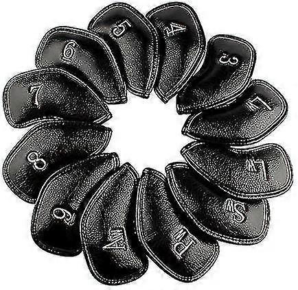 12pcs Golf Irons Covers Set Covers Fits All S