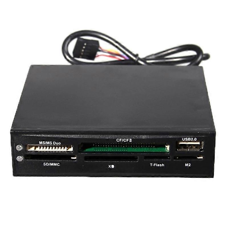 3.5 inch USB SD MMC XD TF Card Reader Internal MS CF MD