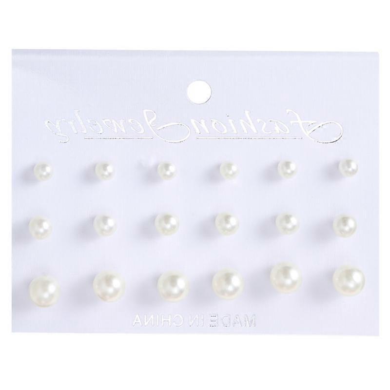 9pair Pendientes Studs