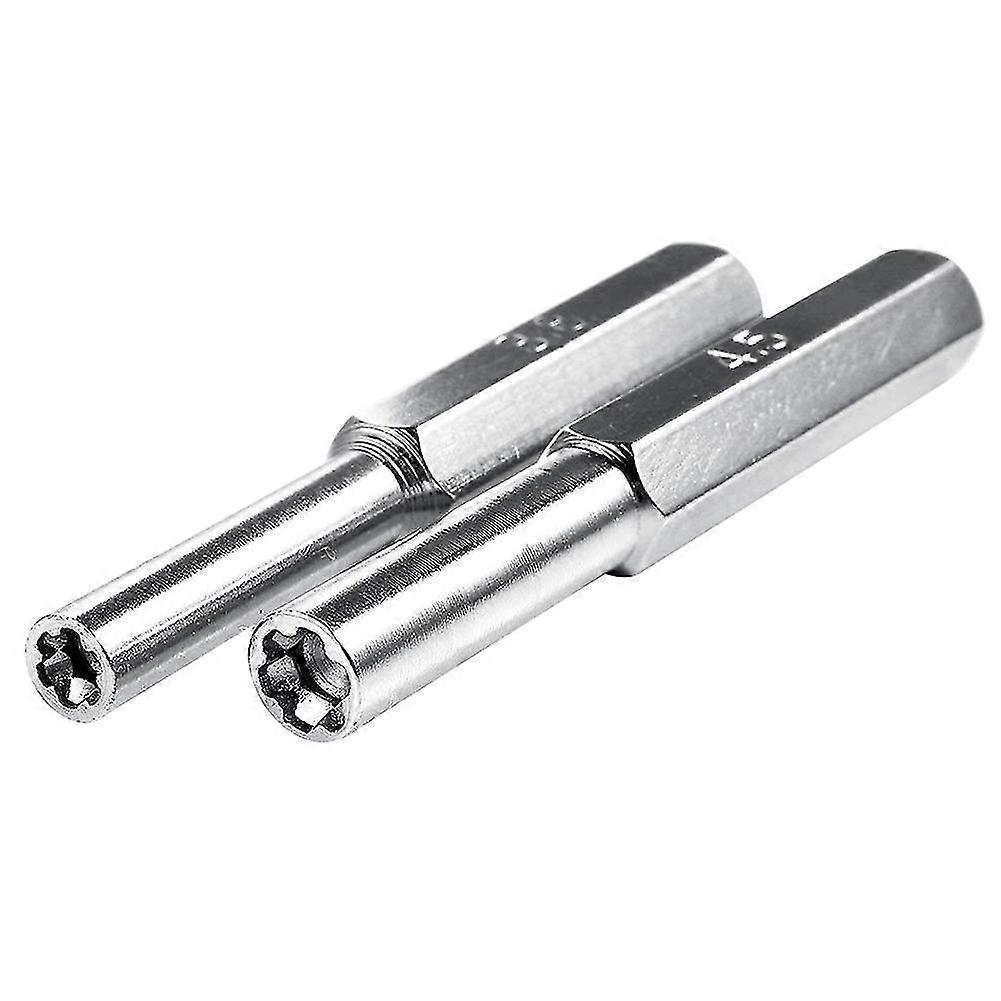 2pcs 3.8mm 4.5mm Security Screwdriver Hexagon Bit for Nintendo Nes N64 Jikaix